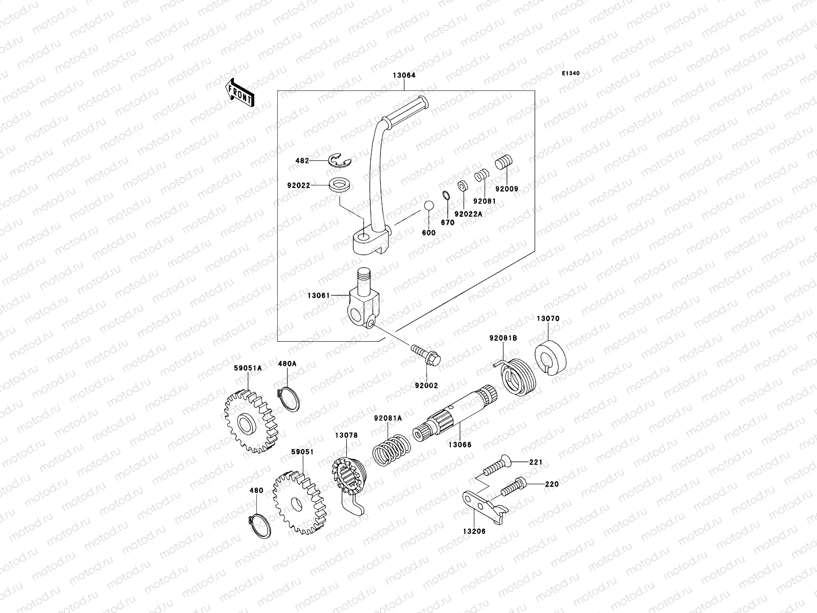 Kickstarter Mechanism