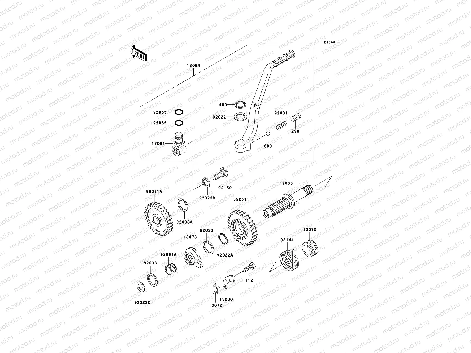 Kickstarter Mechanism