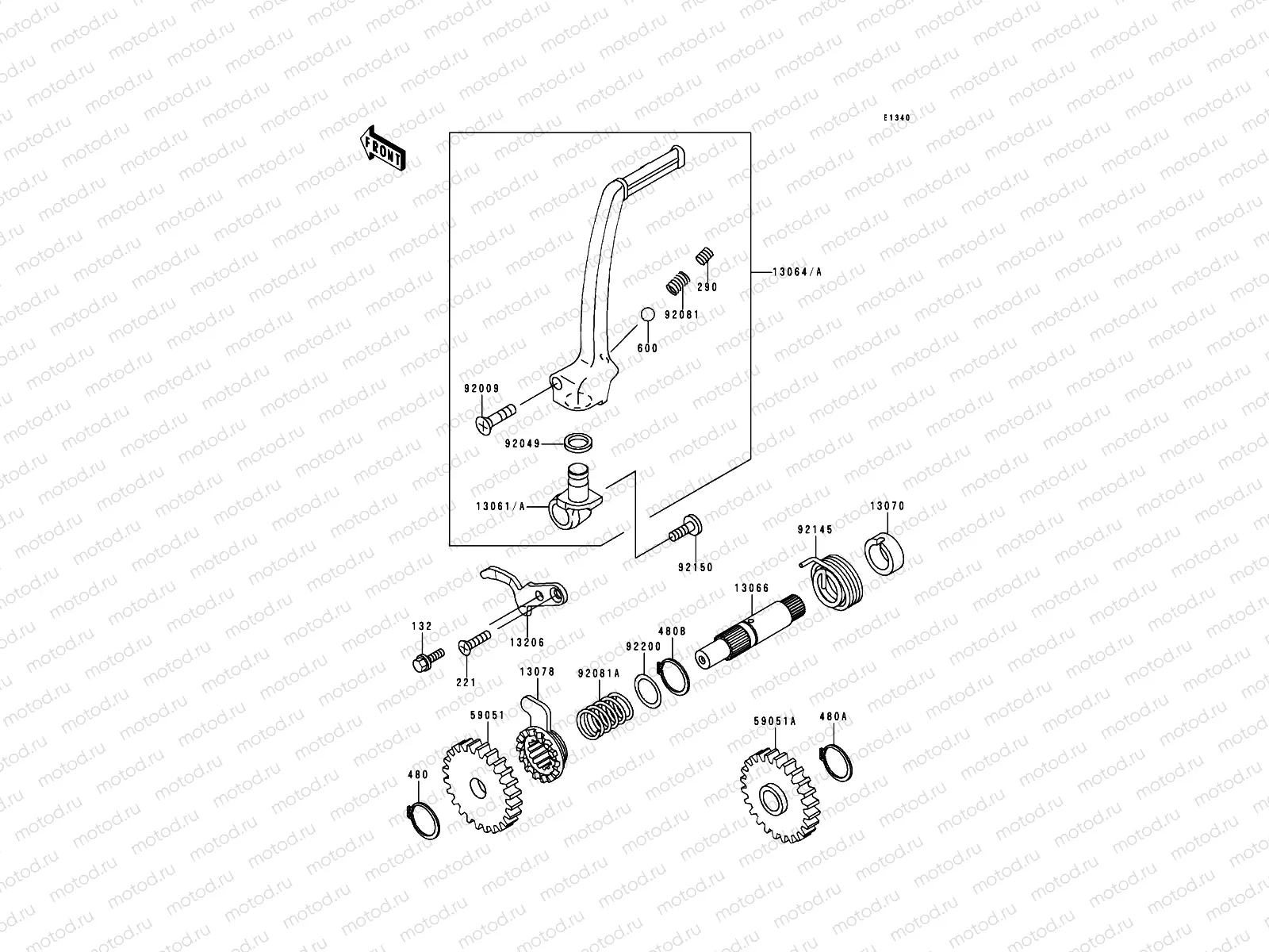 Kickstarter Mechanism