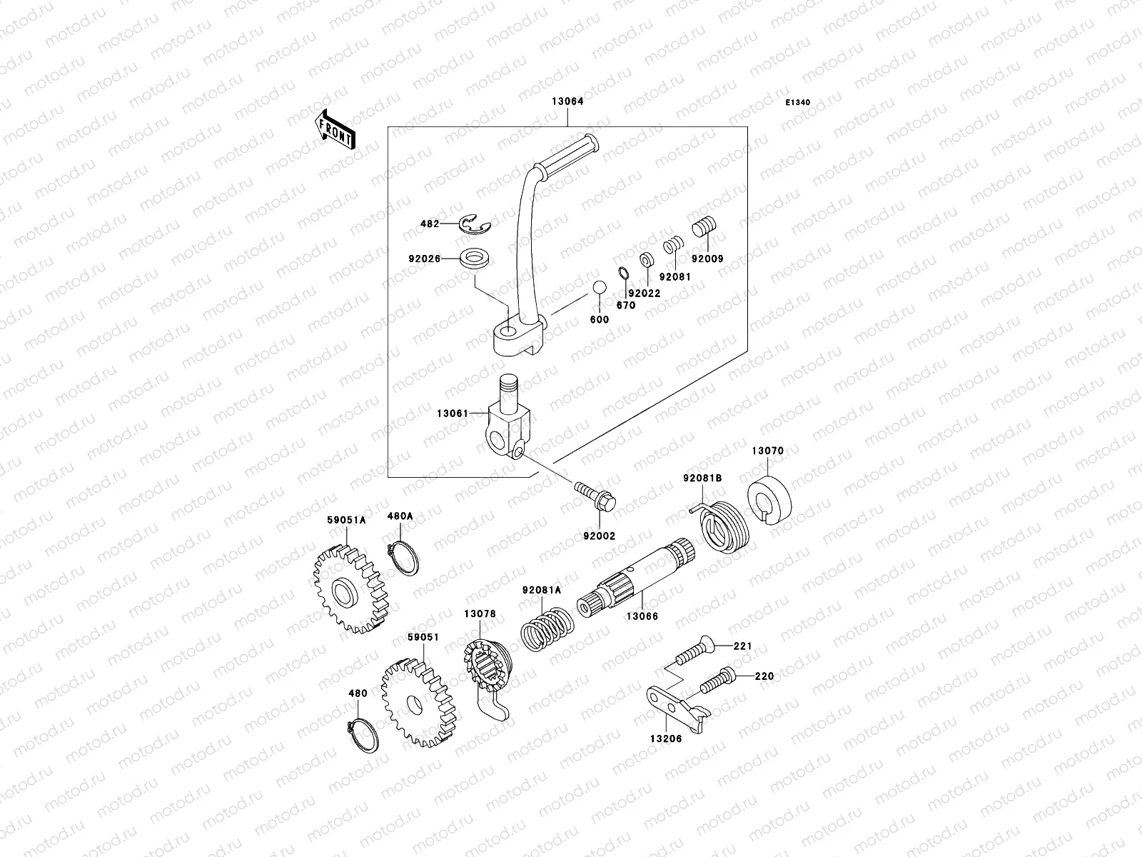Kickstarter Mechanism