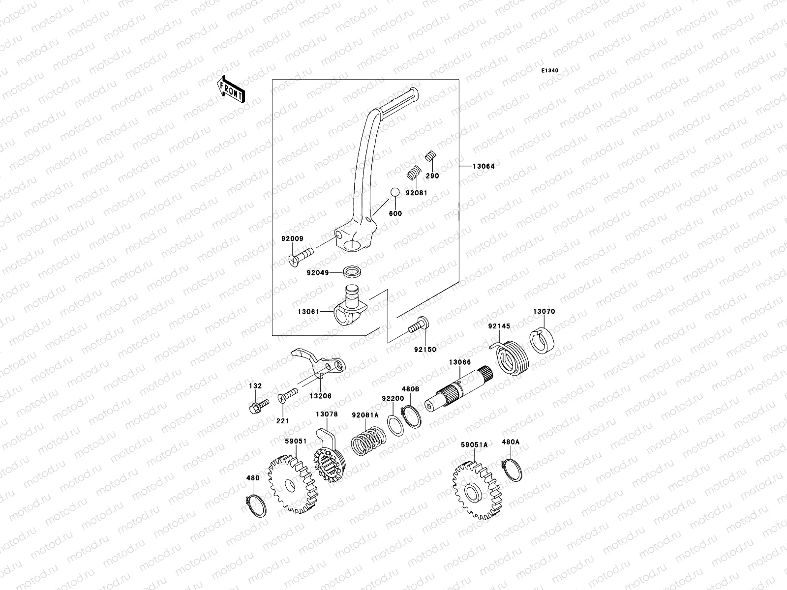 Kickstarter Mechanism
