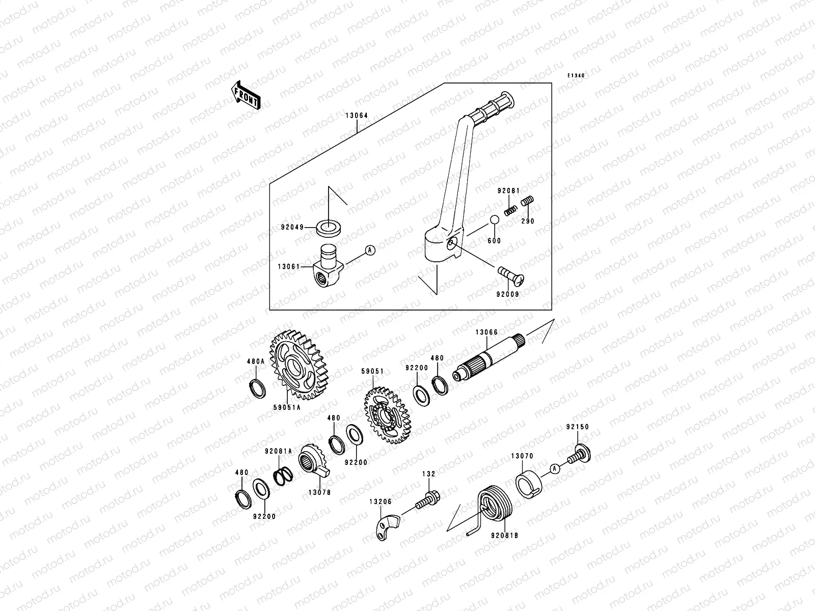 Kickstarter Mechanism