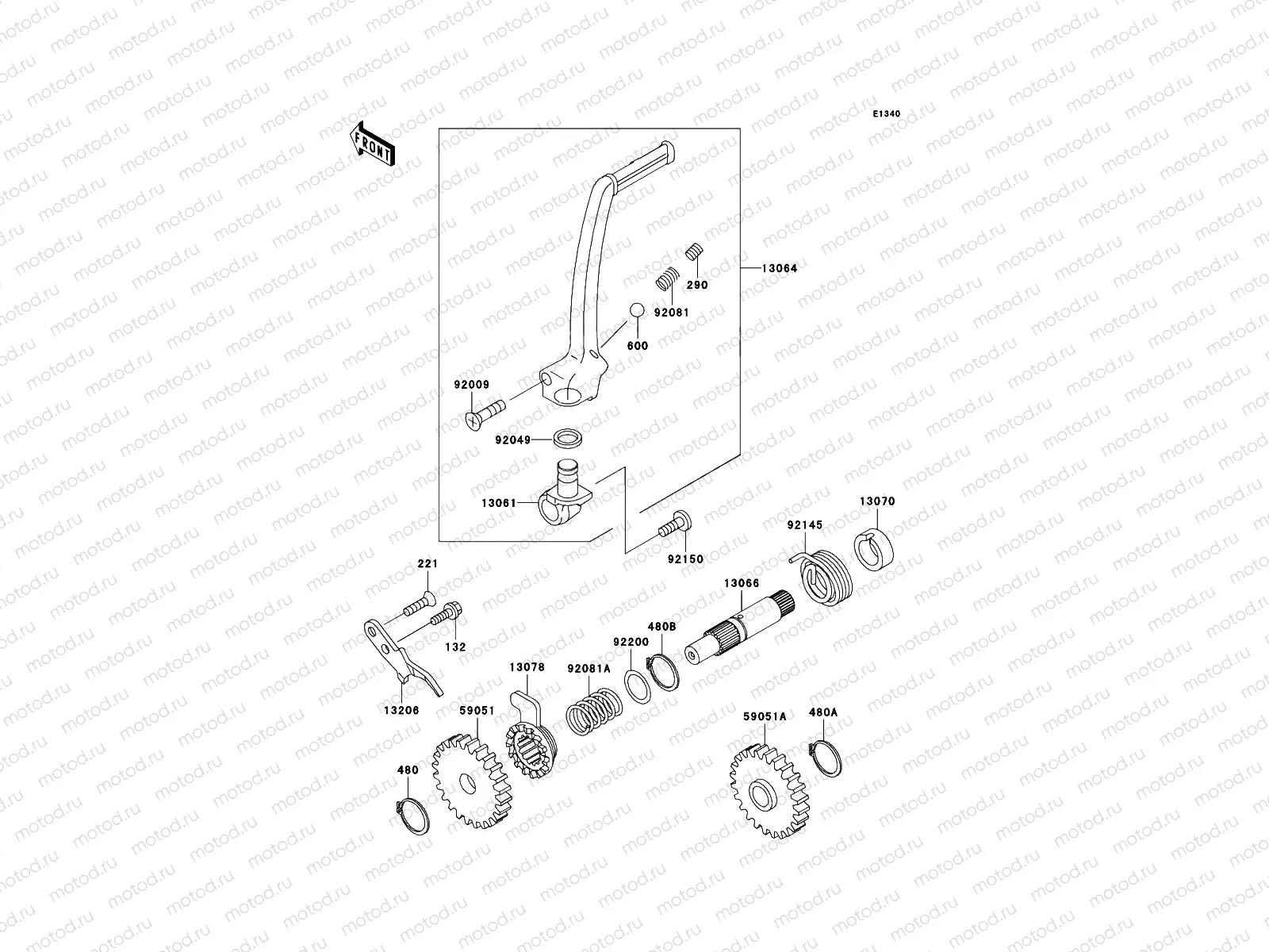 Kickstarter Mechanism