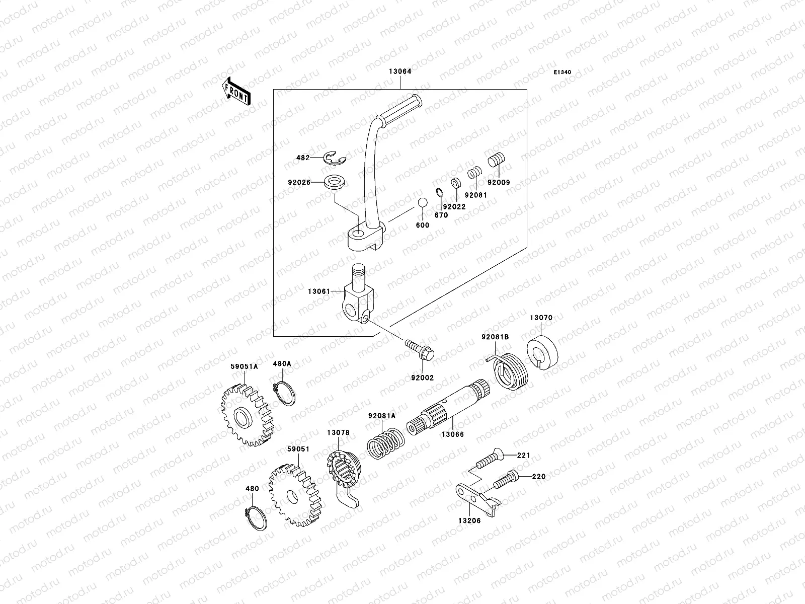 Kickstarter Mechanism