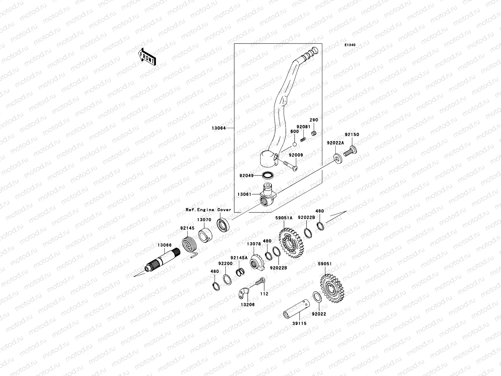 Kickstarter Mechanism