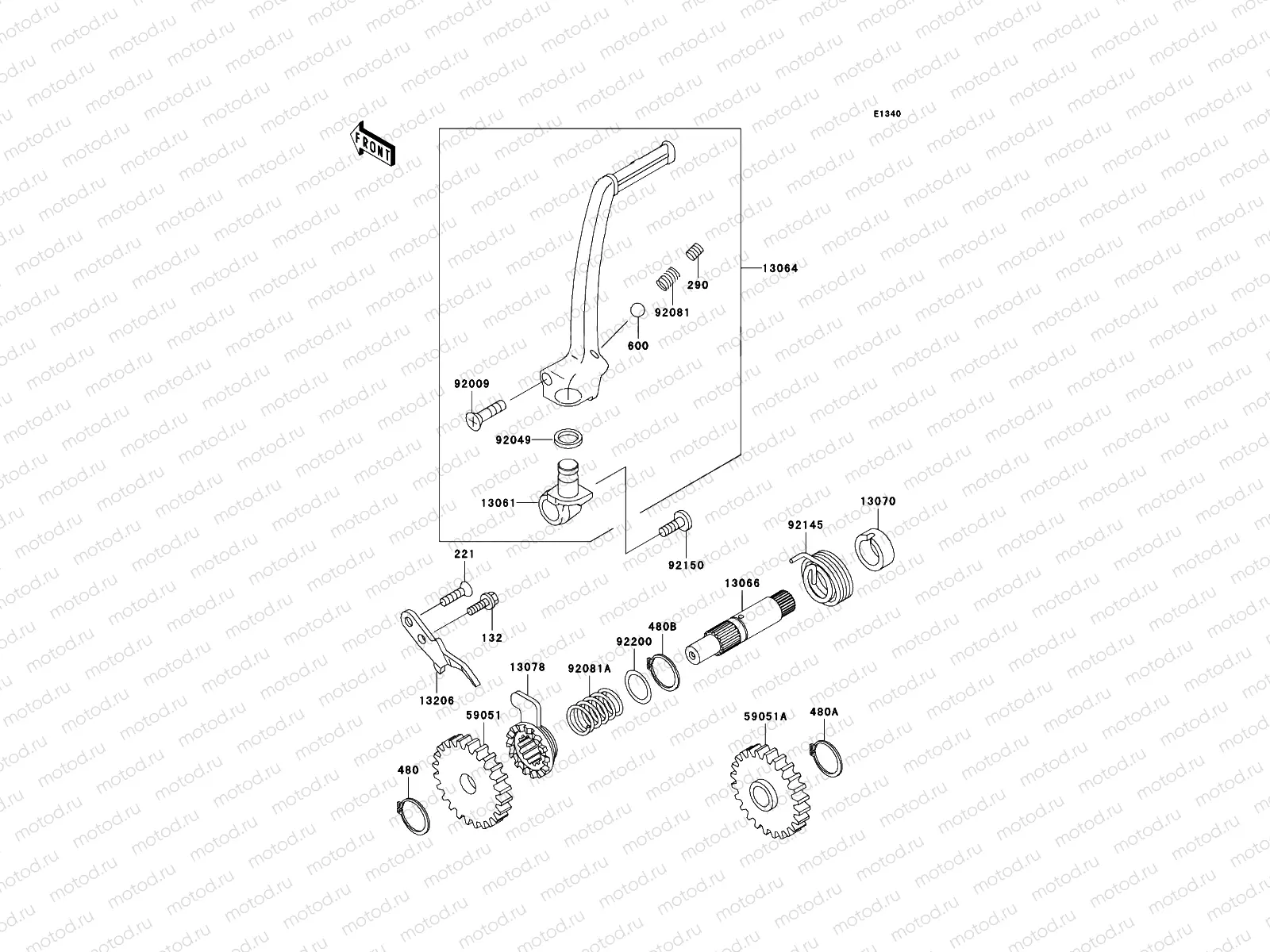 Kickstarter Mechanism