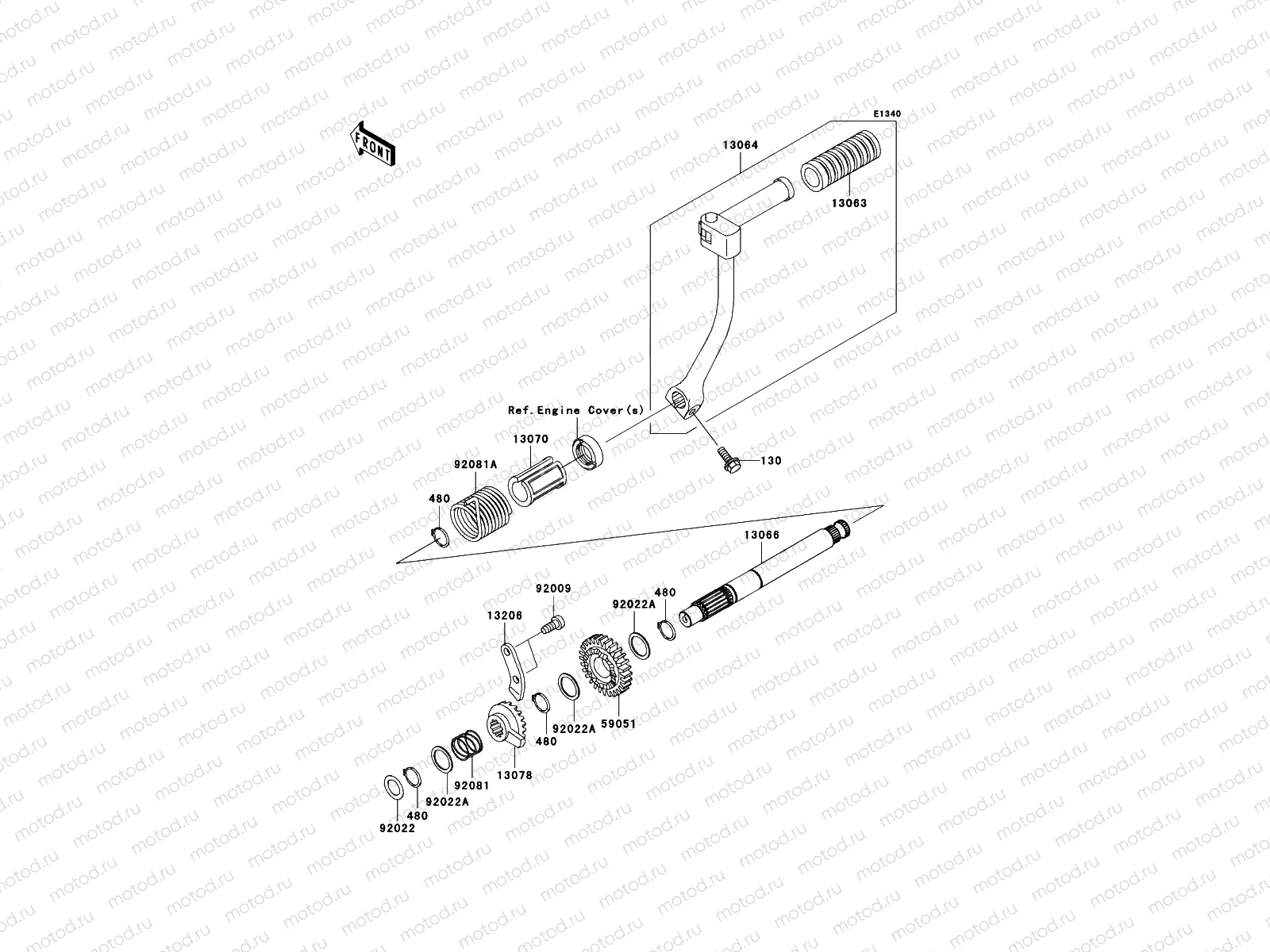 Kickstarter Mechanism
