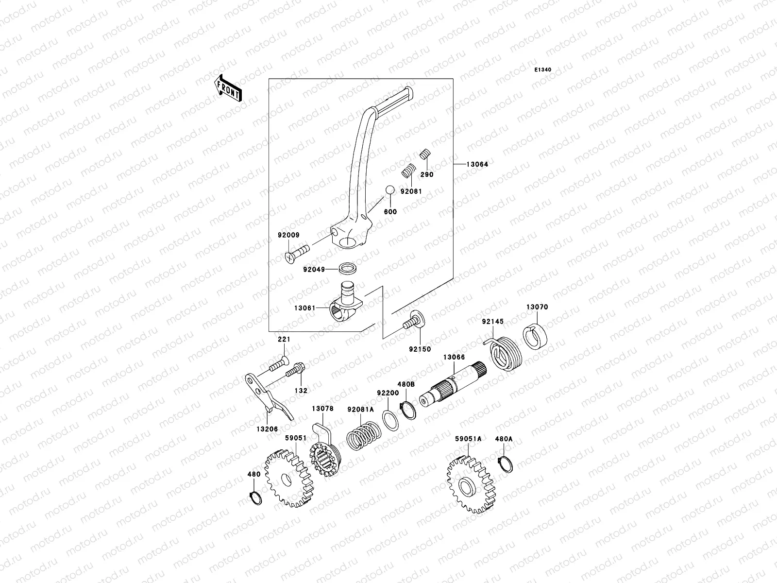 Kickstarter Mechanism