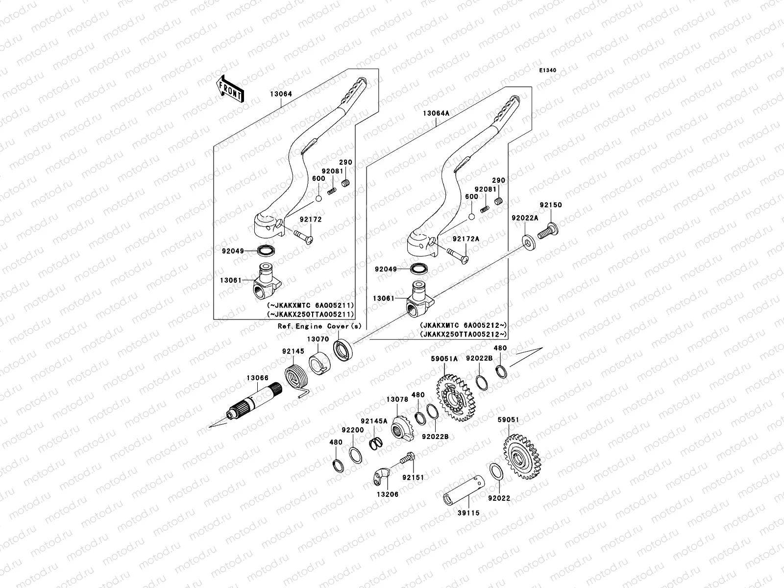 Kickstarter Mechanism