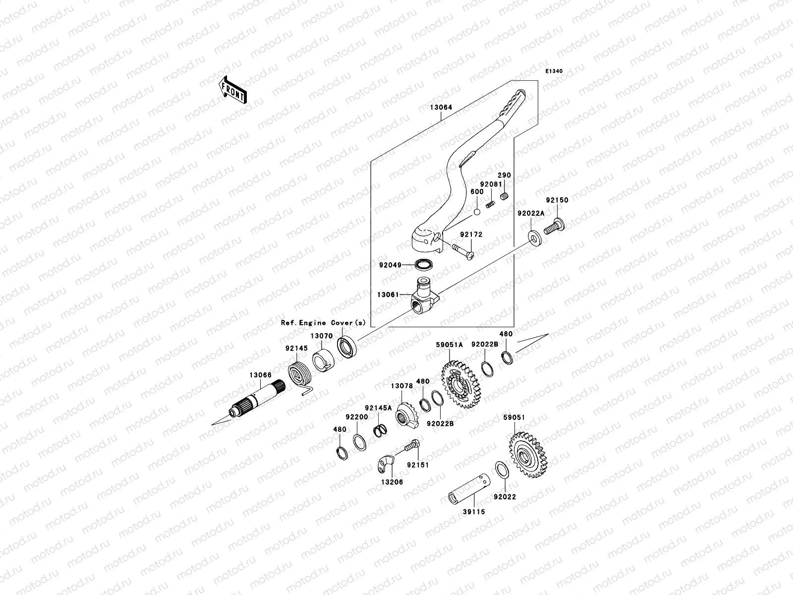 Kickstarter Mechanism