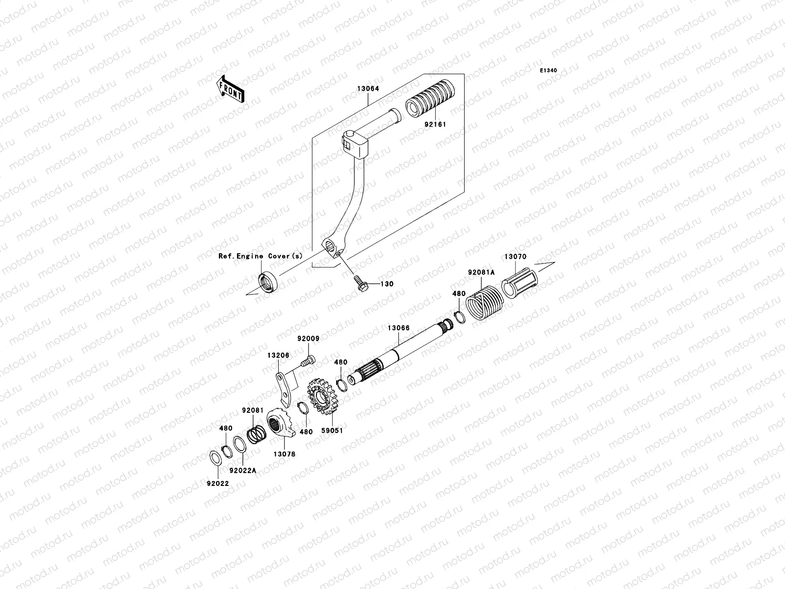 Kickstarter Mechanism