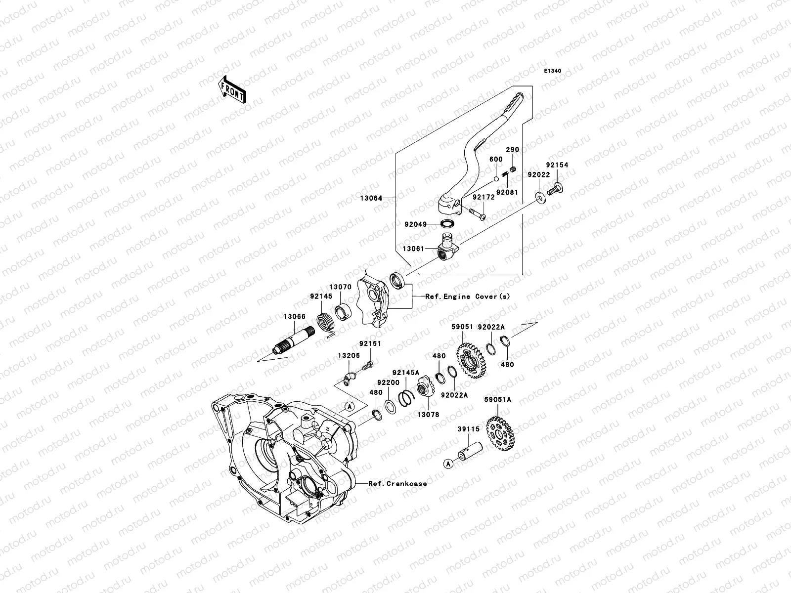 Kickstarter Mechanism