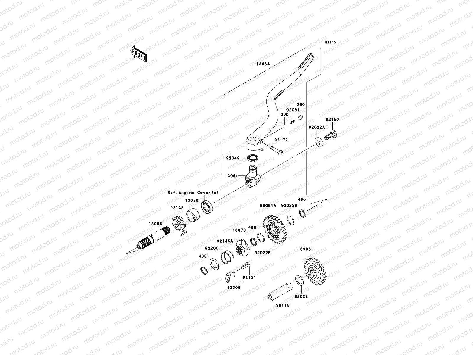 Kickstarter Mechanism