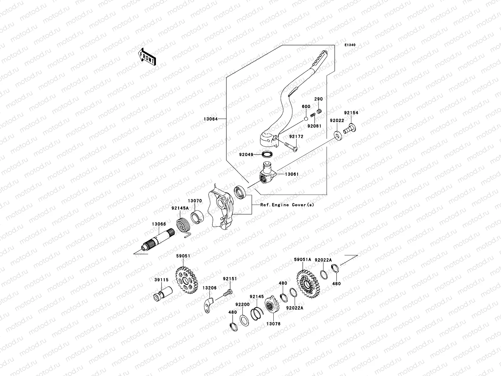 Kickstarter Mechanism