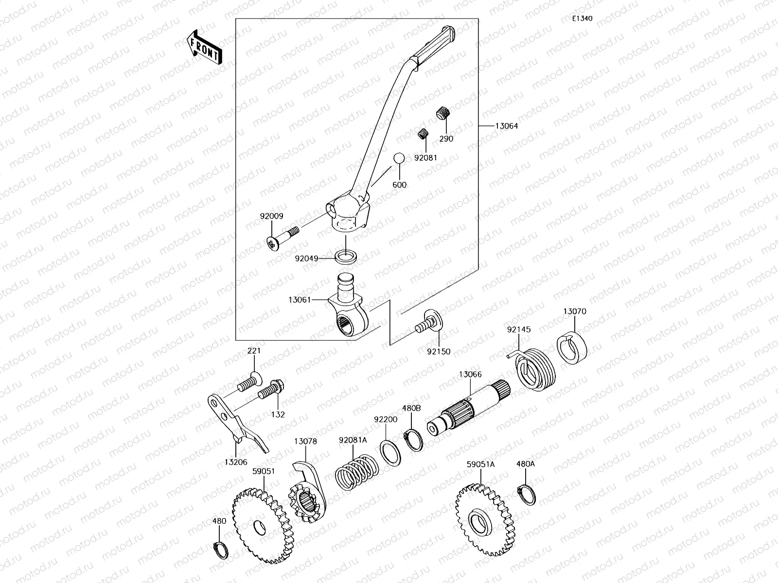 Kickstarter Mechanism