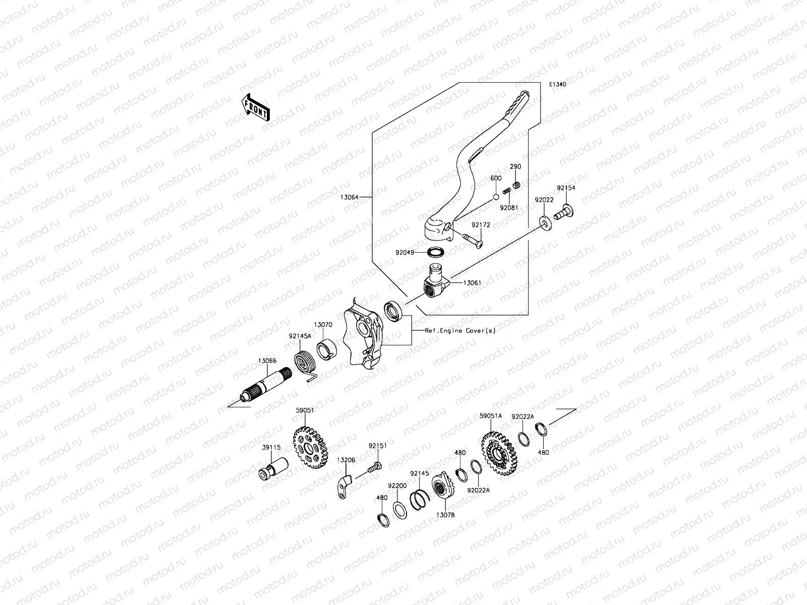 Kickstarter Mechanism