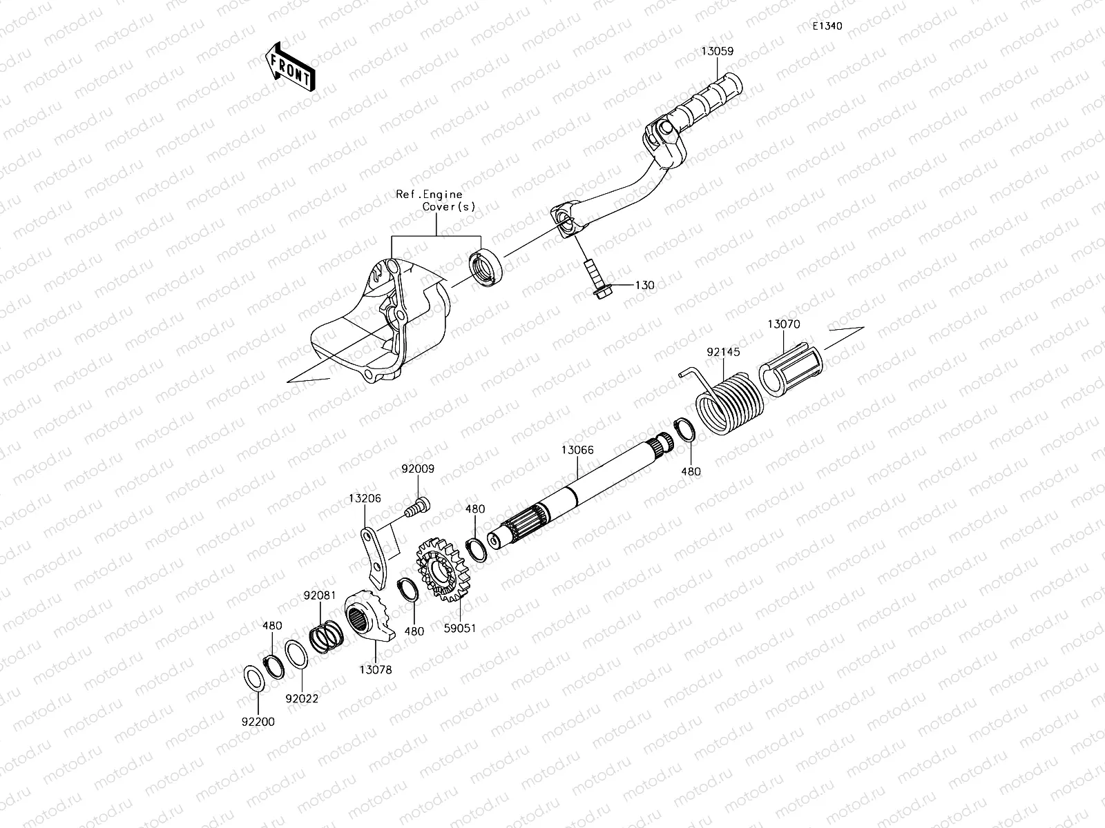 Kickstarter Mechanism