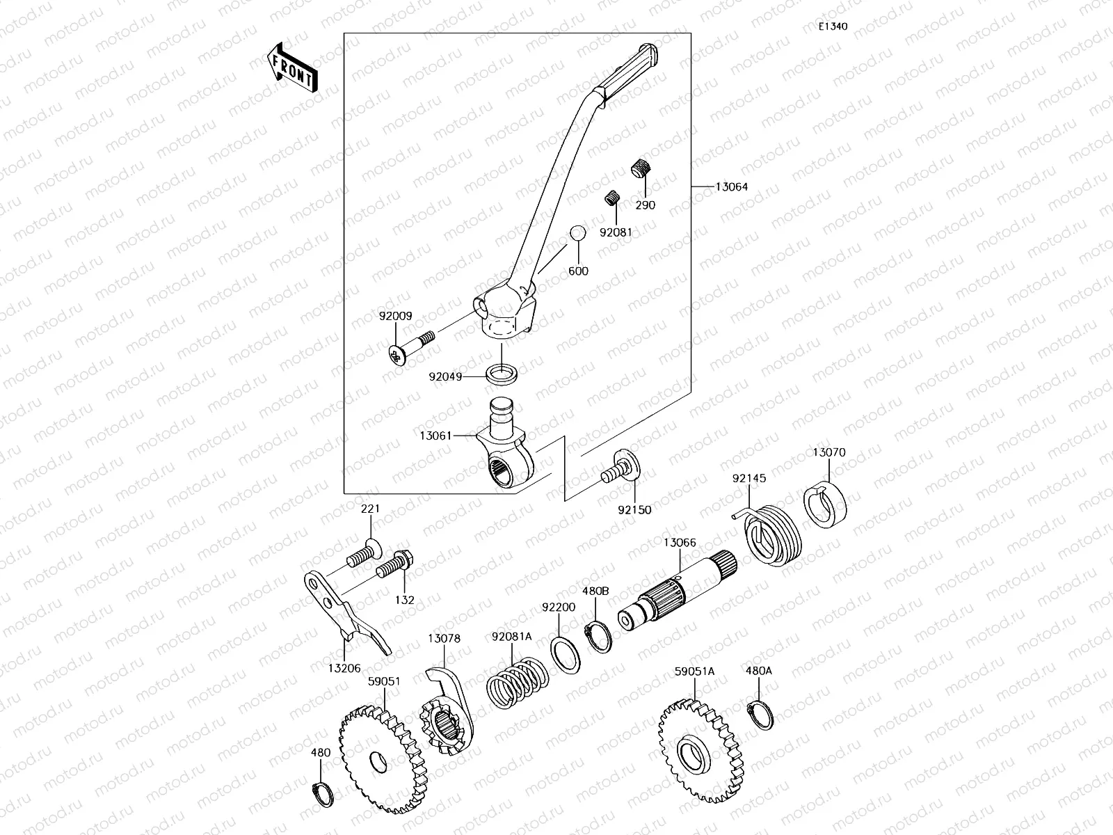 Kickstarter Mechanism