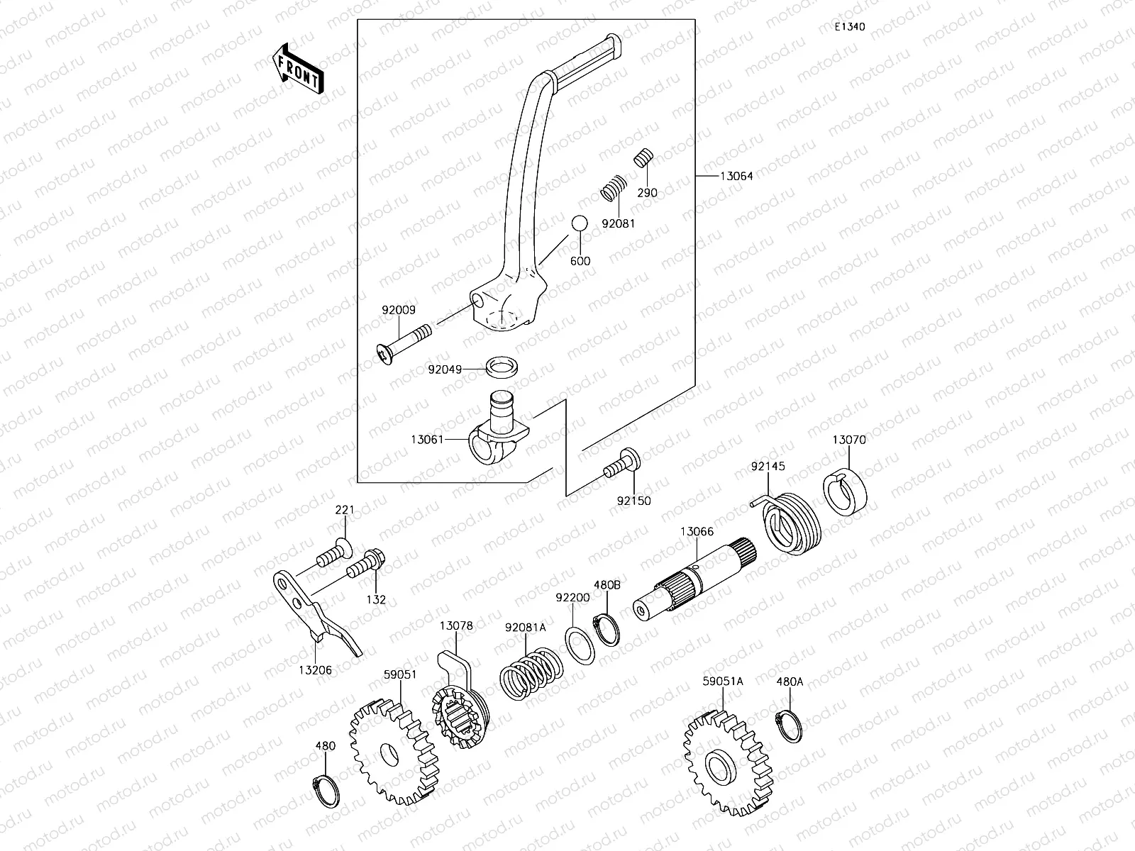 Kickstarter Mechanism
