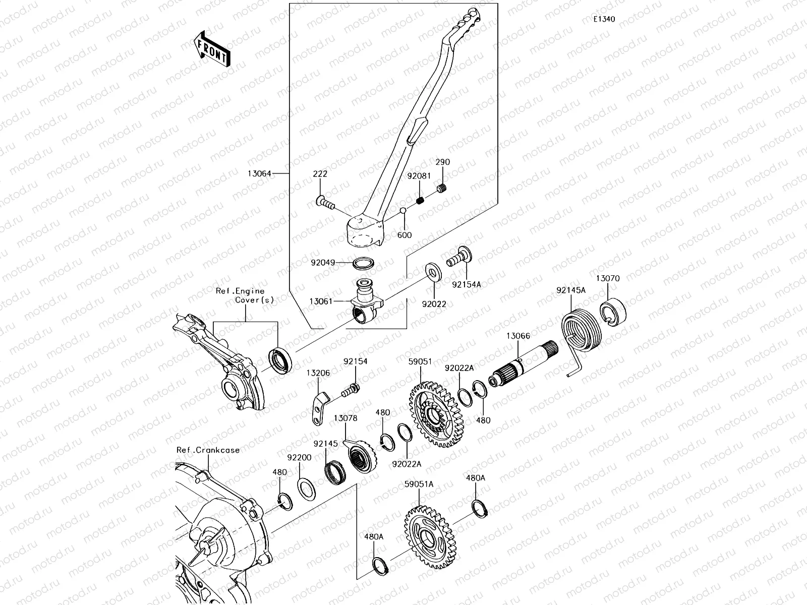 Kickstarter Mechanism