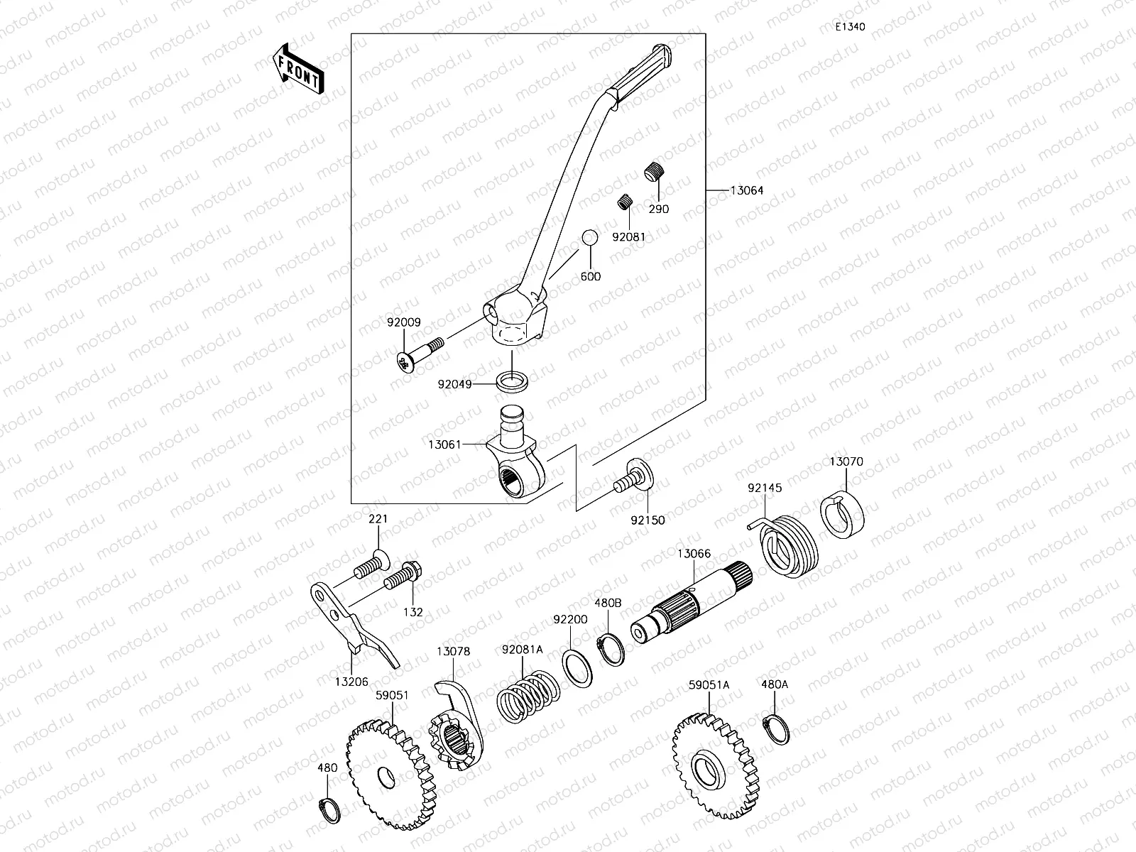 Kickstarter Mechanism