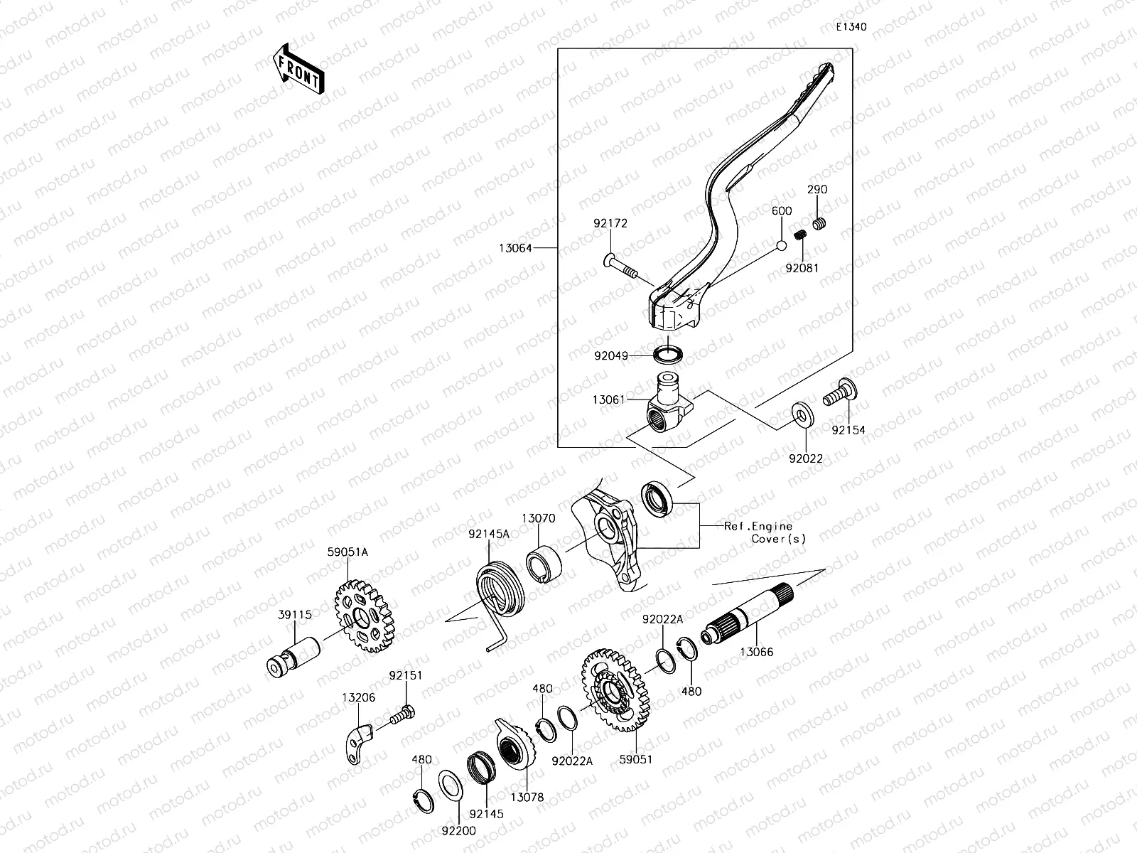 Kickstarter Mechanism