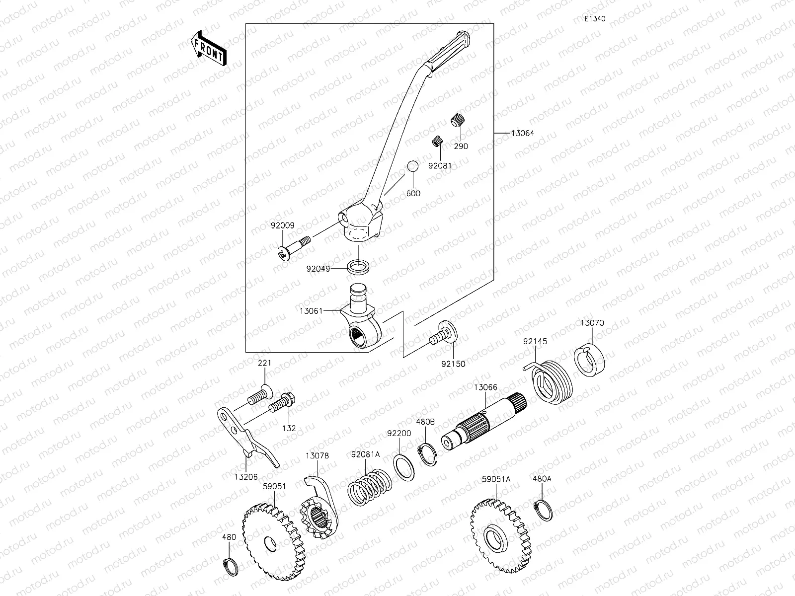 Kickstarter Mechanism