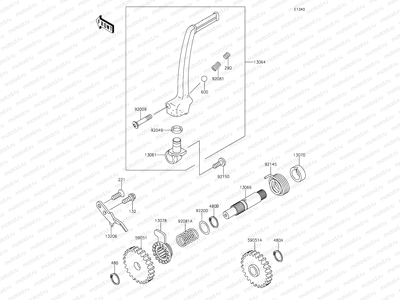Kickstarter Mechanism