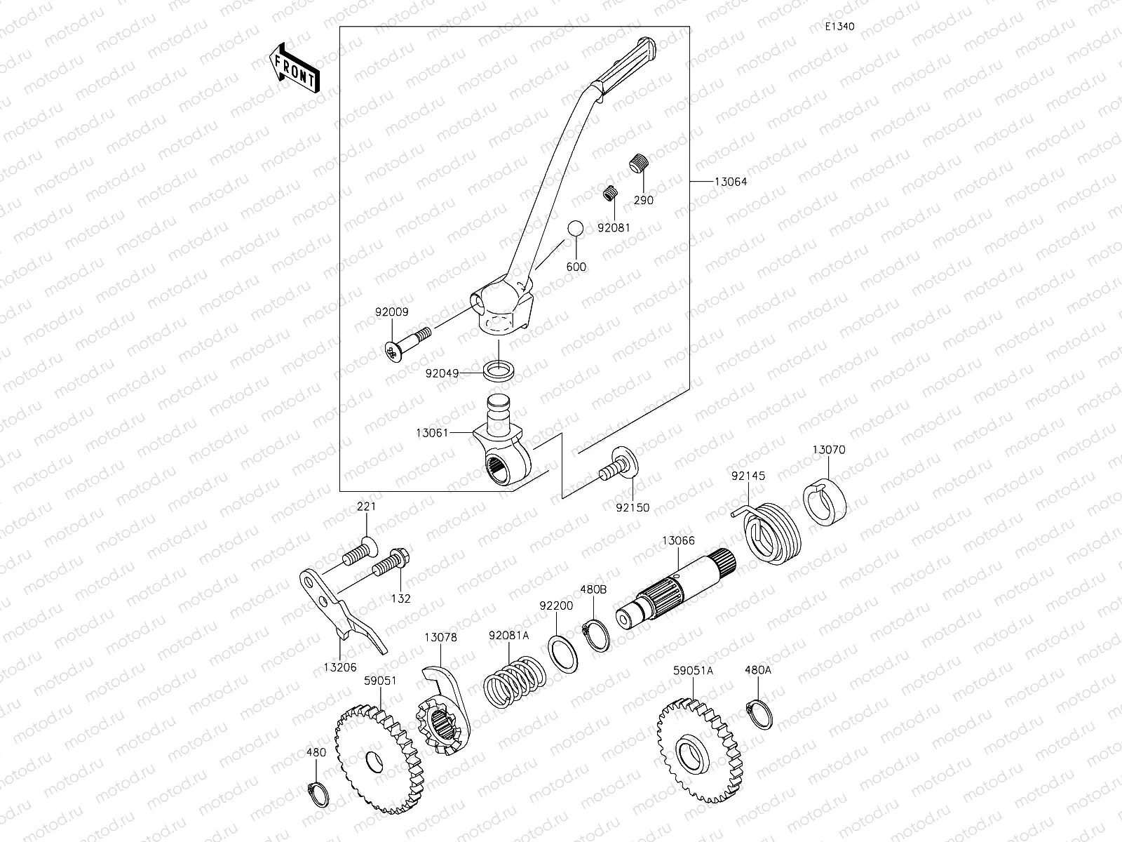 Kickstarter Mechanism