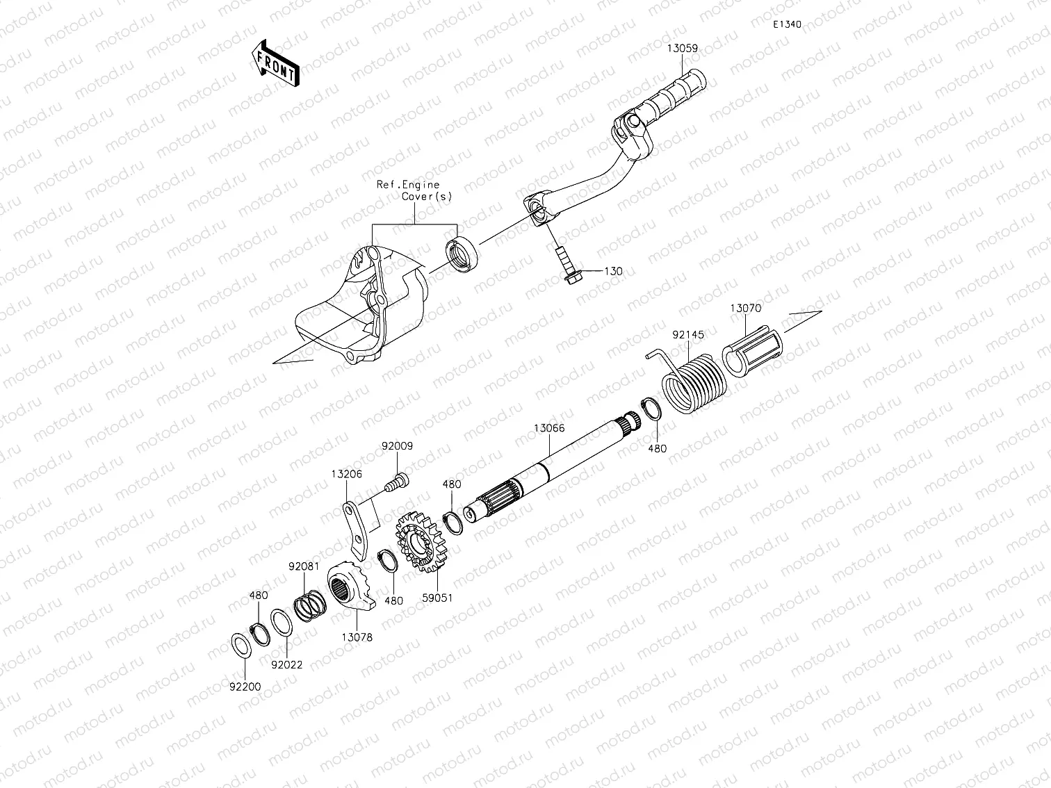 Kickstarter Mechanism