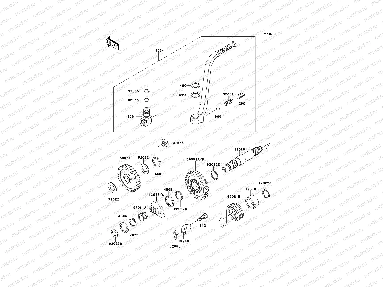 Kickstarter Mechanism