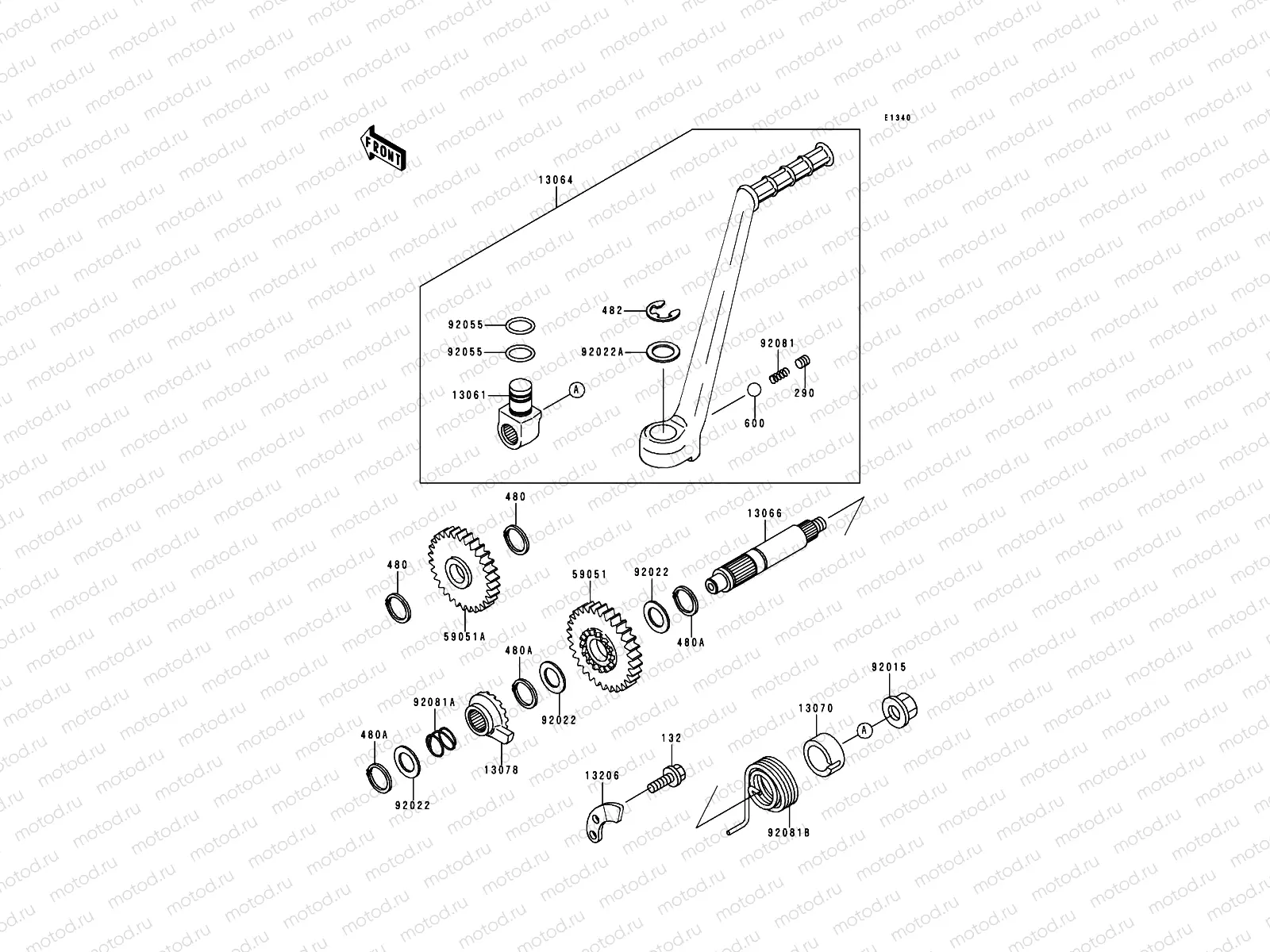Kickstarter Mechanism