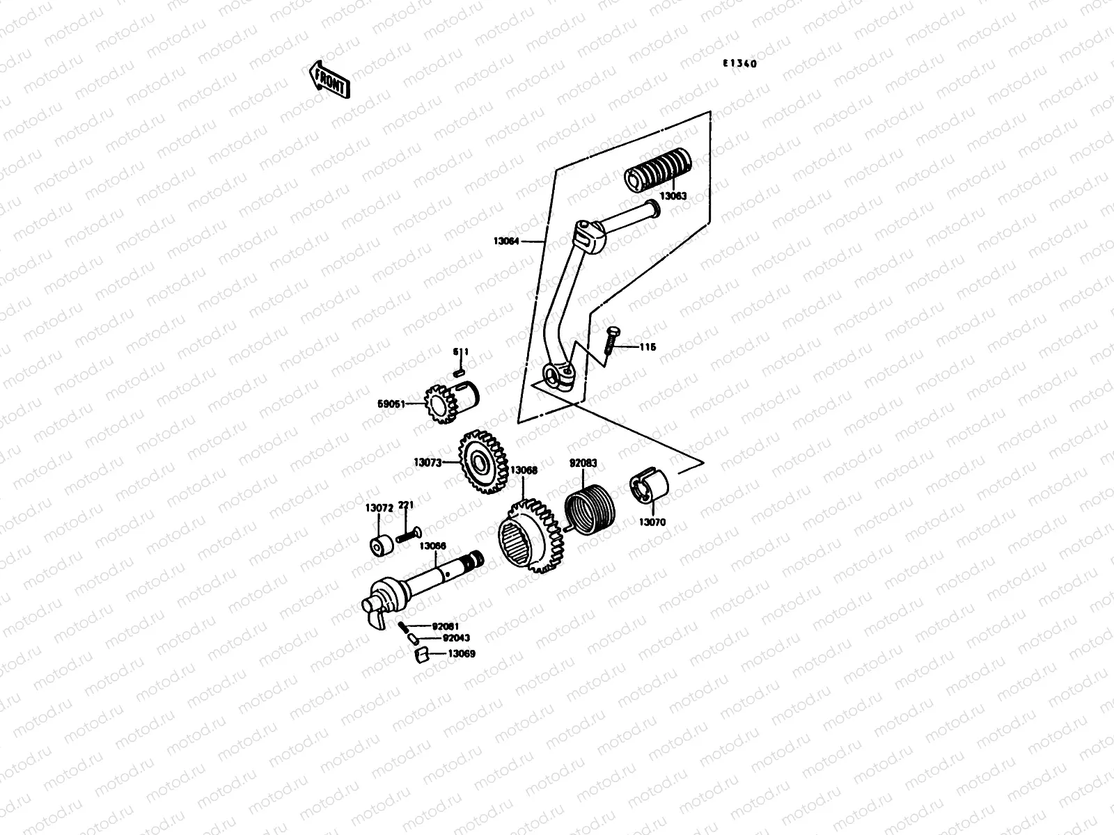 Kickstarter Mechanism