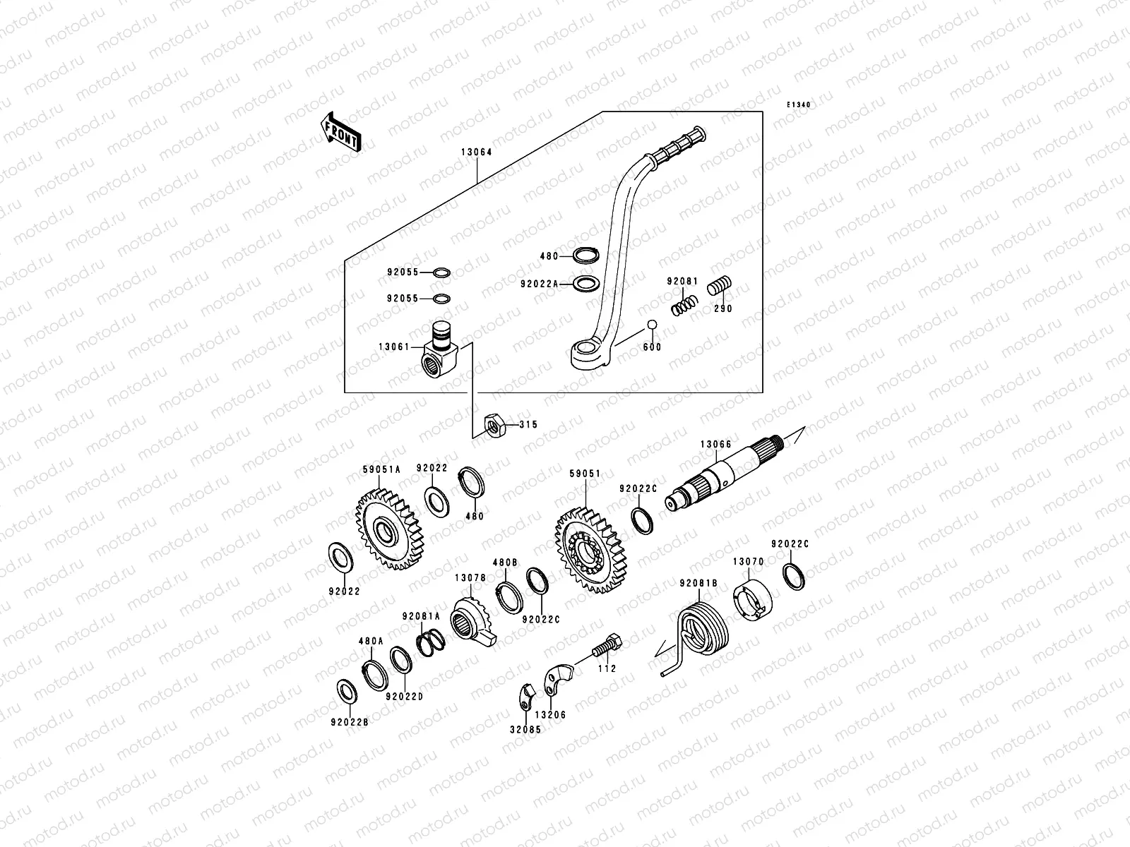 Kickstarter Mechanism