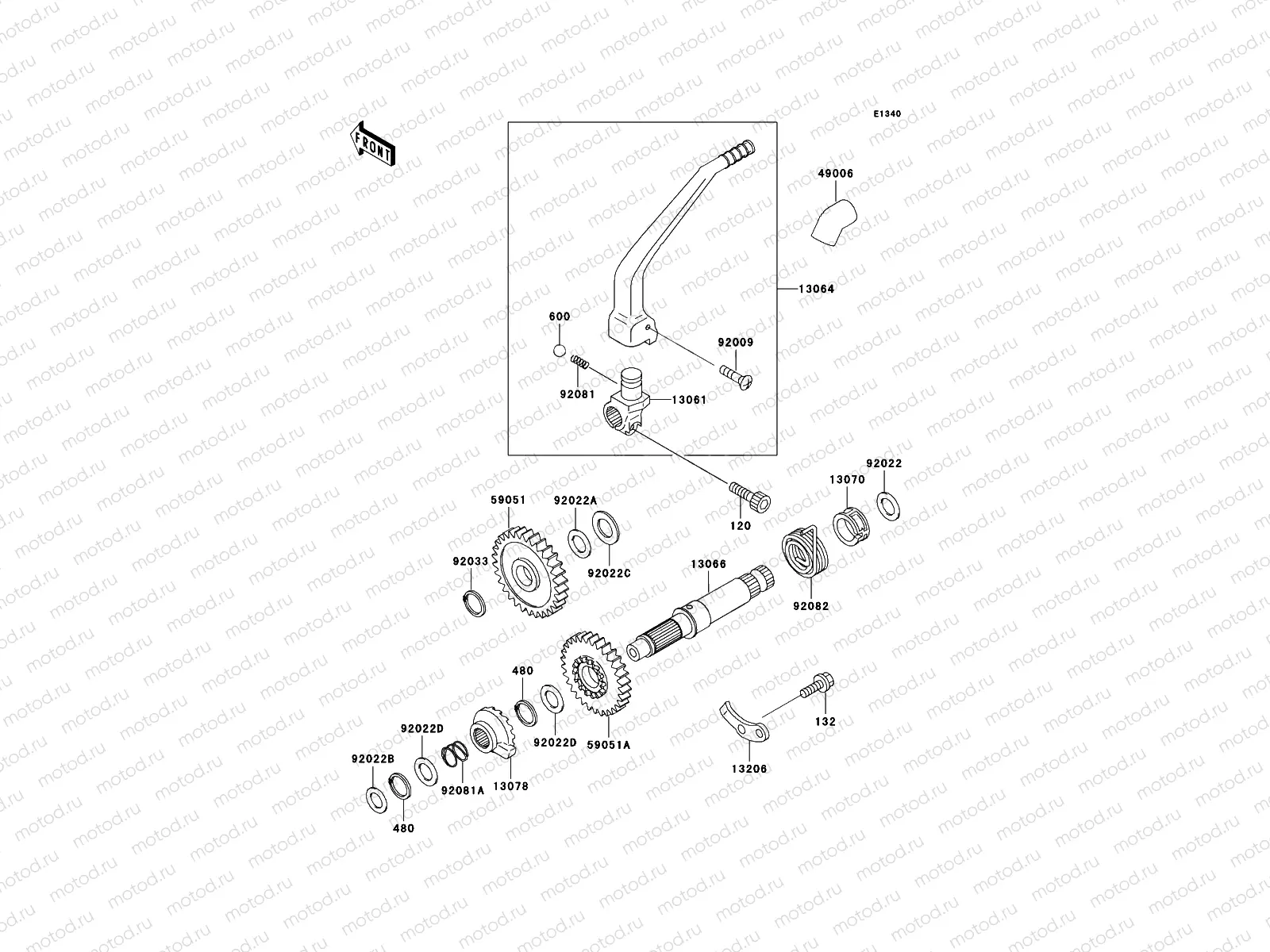 Kickstarter Mechanism