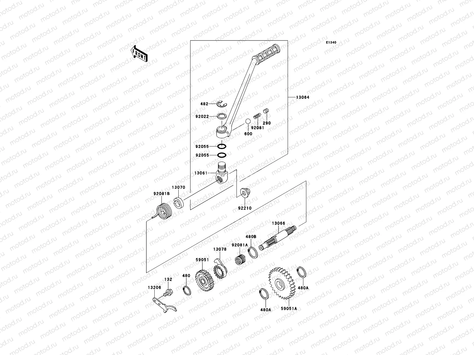 Kickstarter Mechanism
