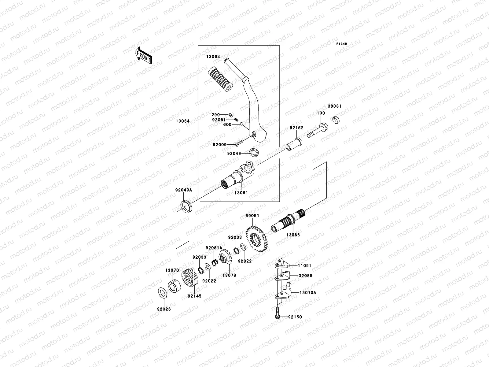 Kickstarter Mechanism