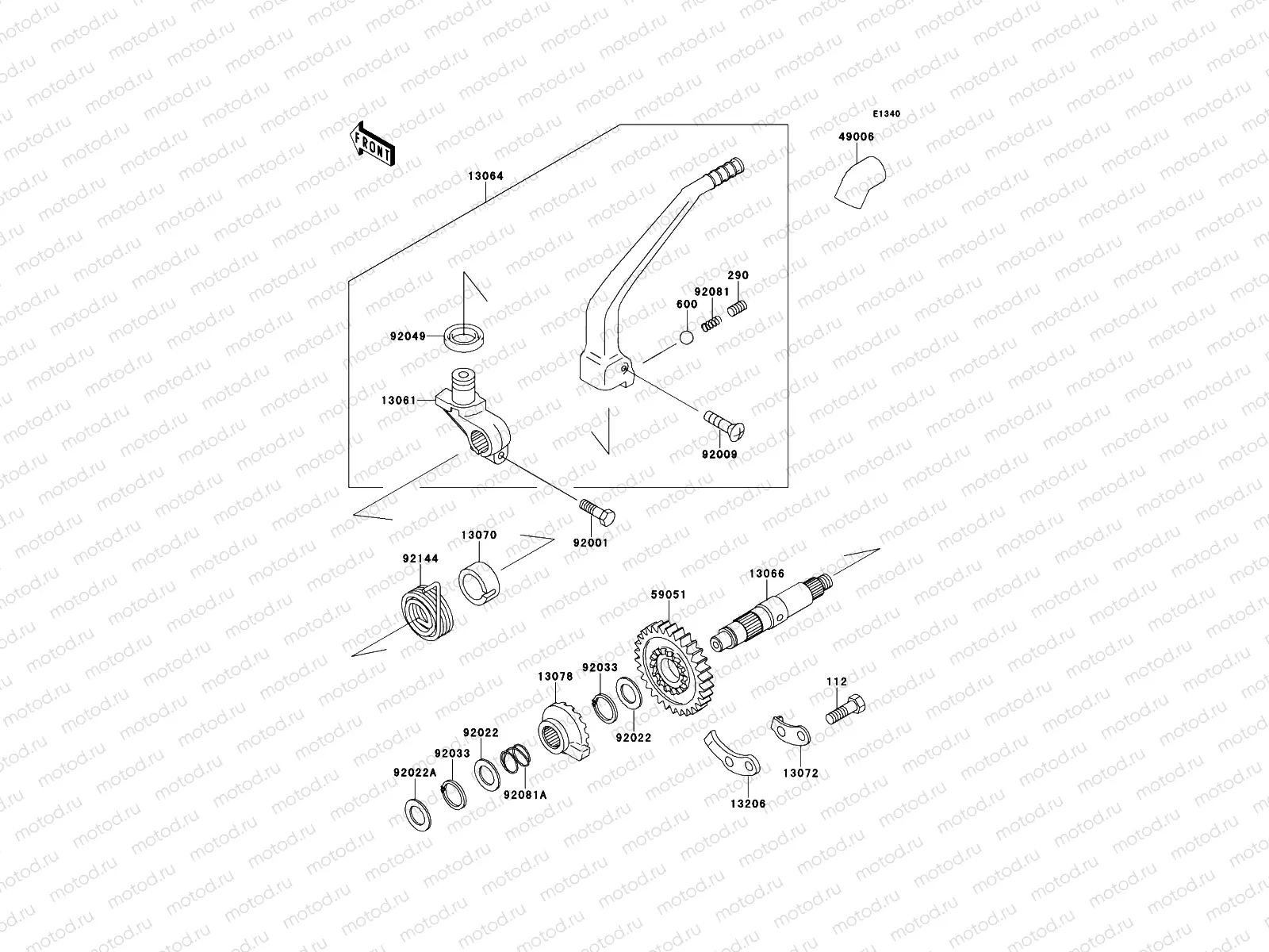 Kickstarter Mechanism