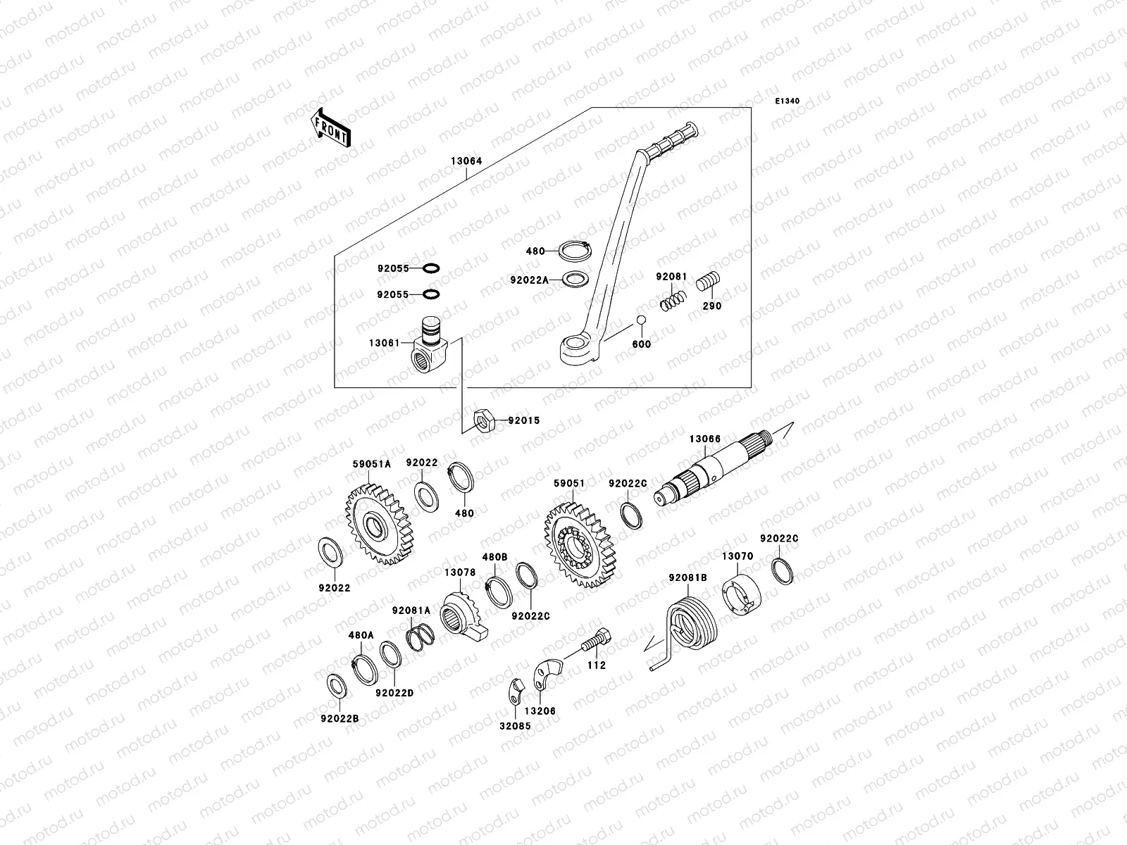Kickstarter Mechanism