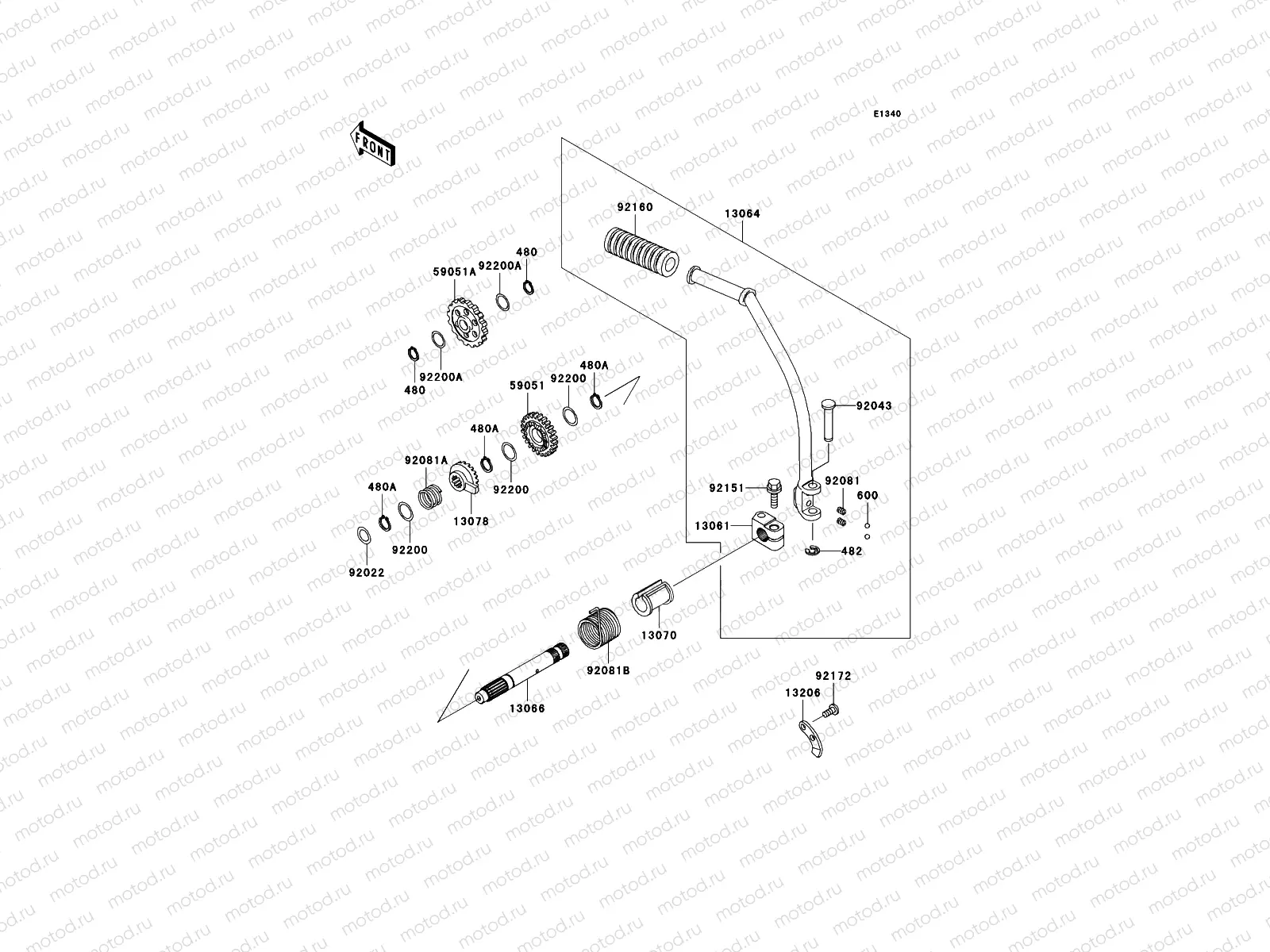 Kickstarter Mechanism