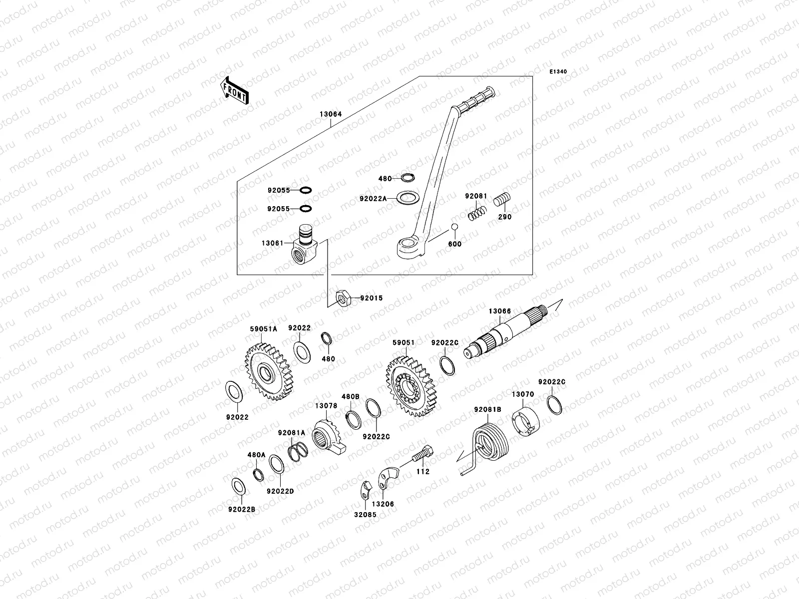 Kickstarter Mechanism