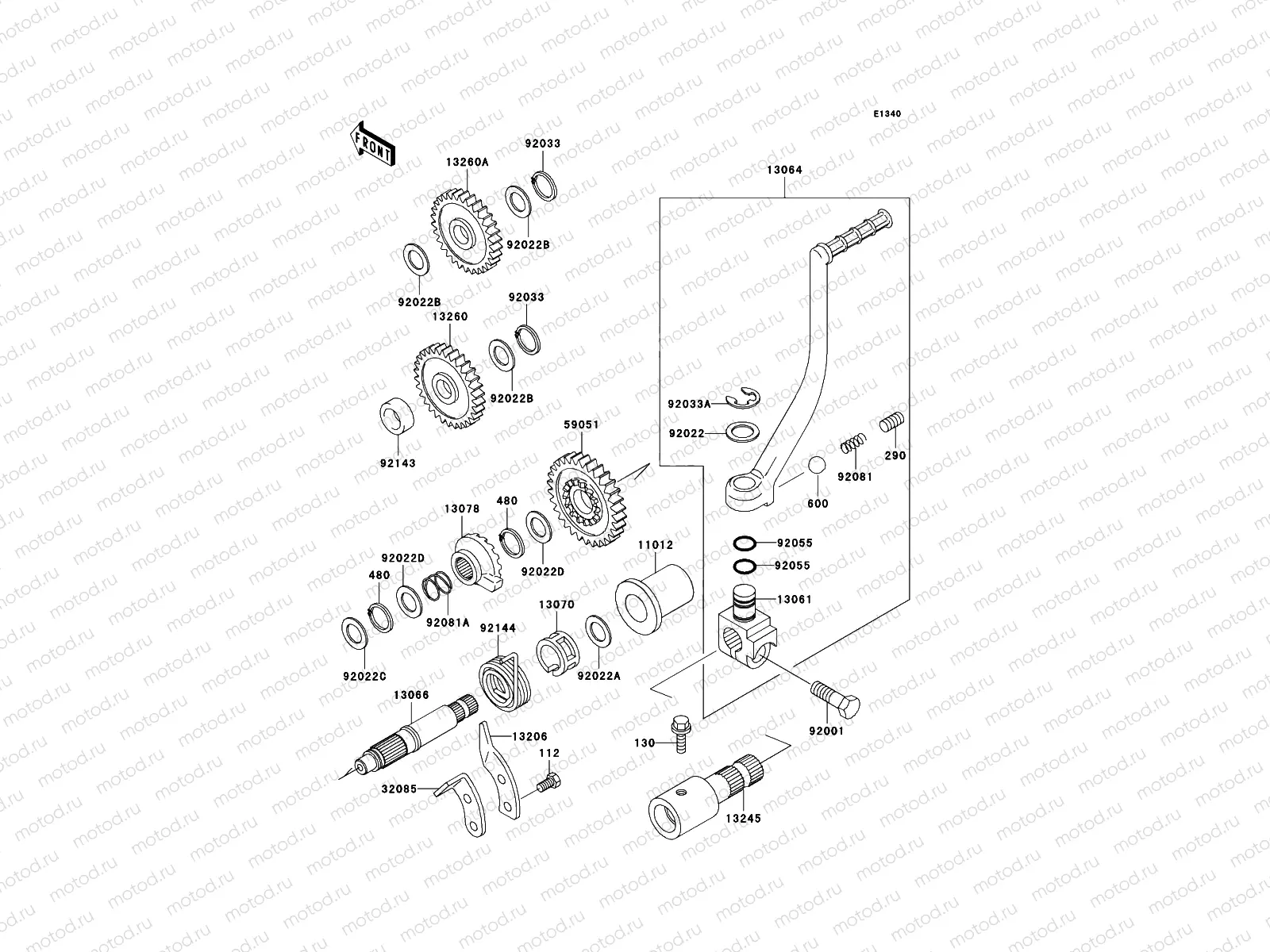 Kickstarter Mechanism