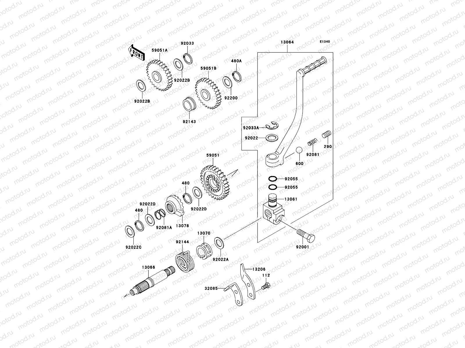 Kickstarter Mechanism