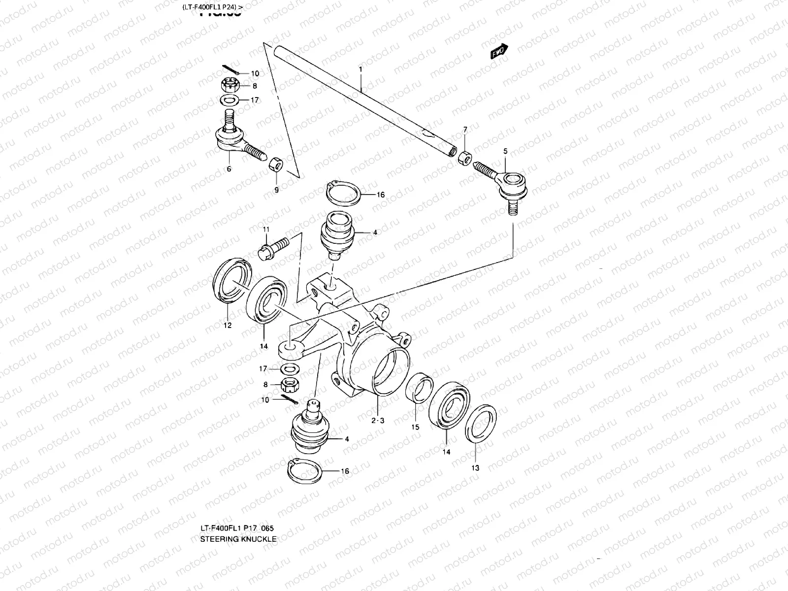 KNUCKLE (LT-F400FL1 P24)