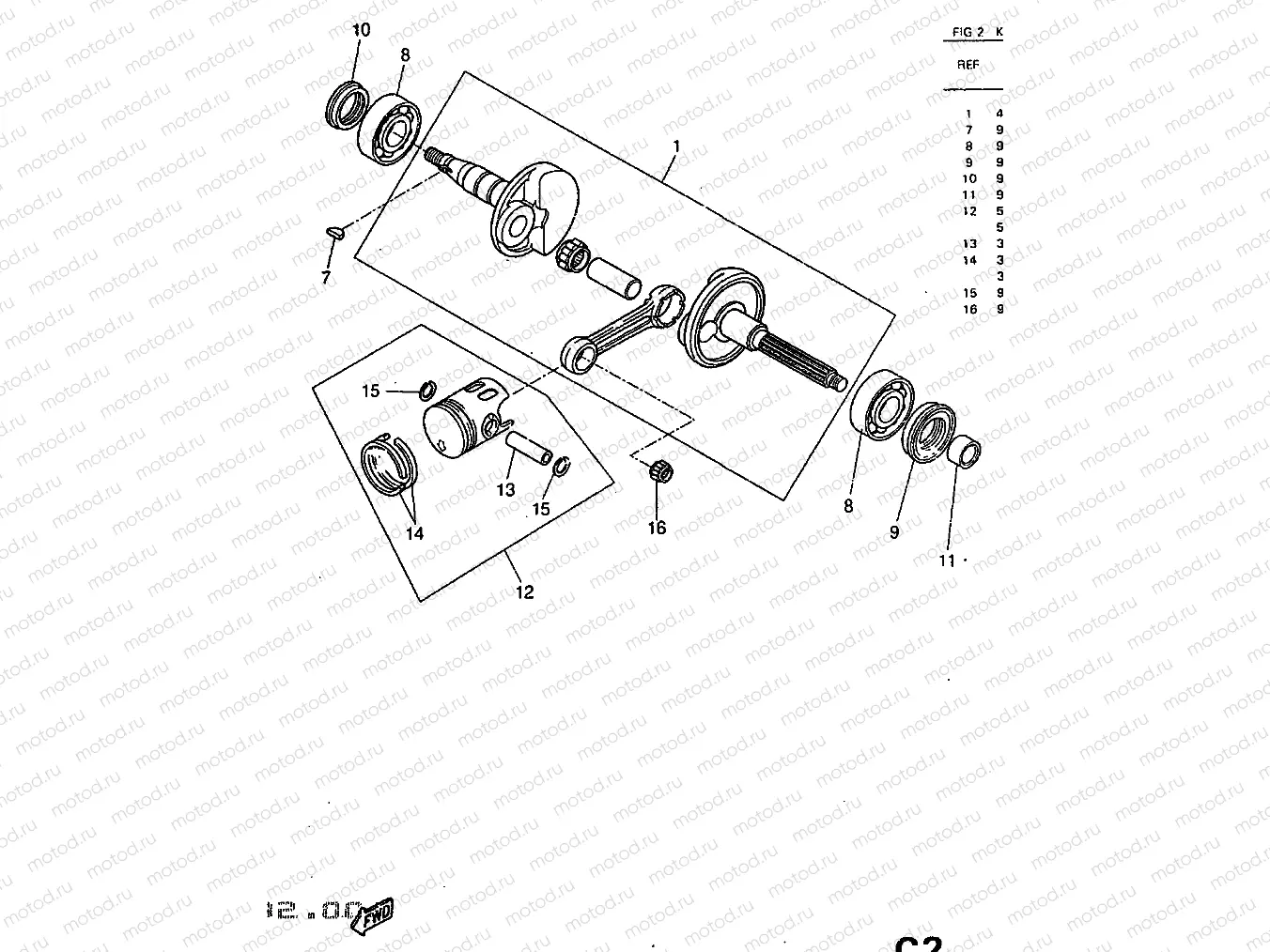 KURBELWELLE & KOLBEN