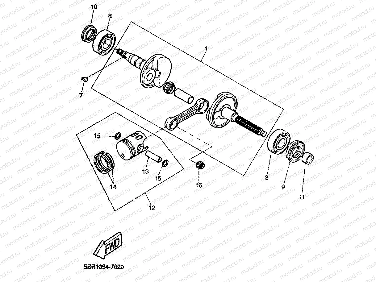 KURBELWELLE & KOLBEN