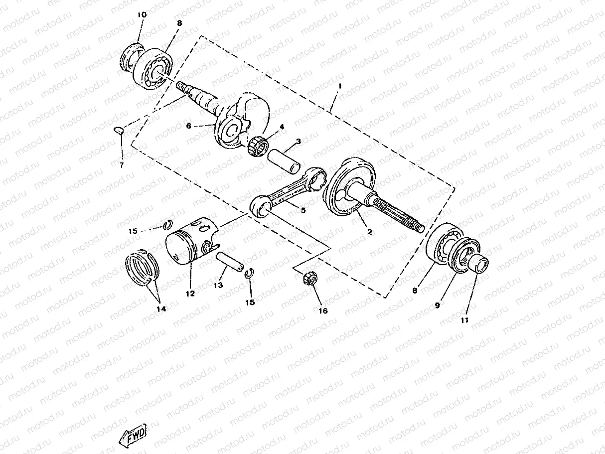 KURBELWELLE & KOLBEN