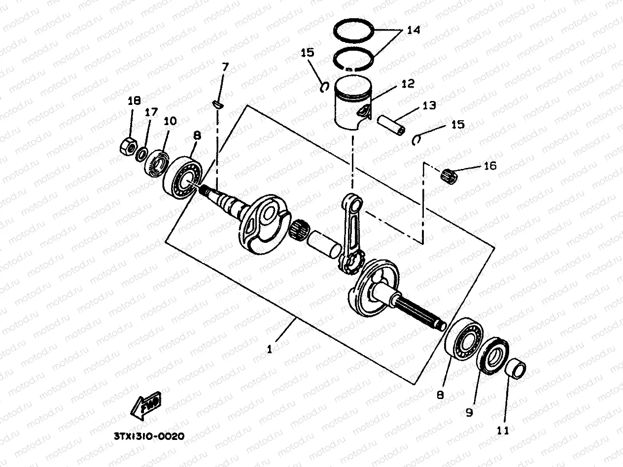 KURBELWELLE & KOLBEN