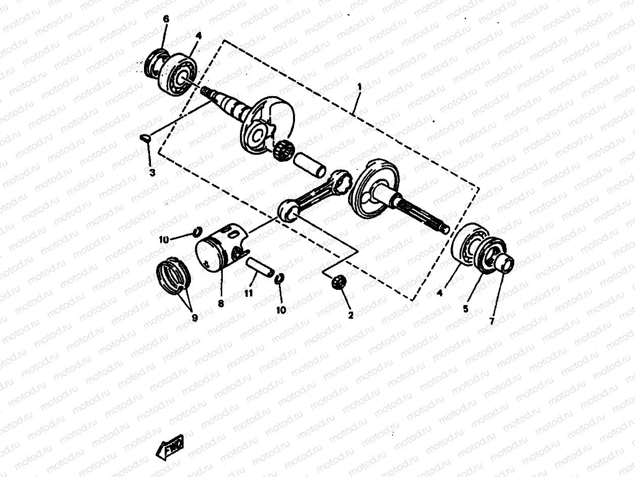 KURBELWELLE & KOLBEN