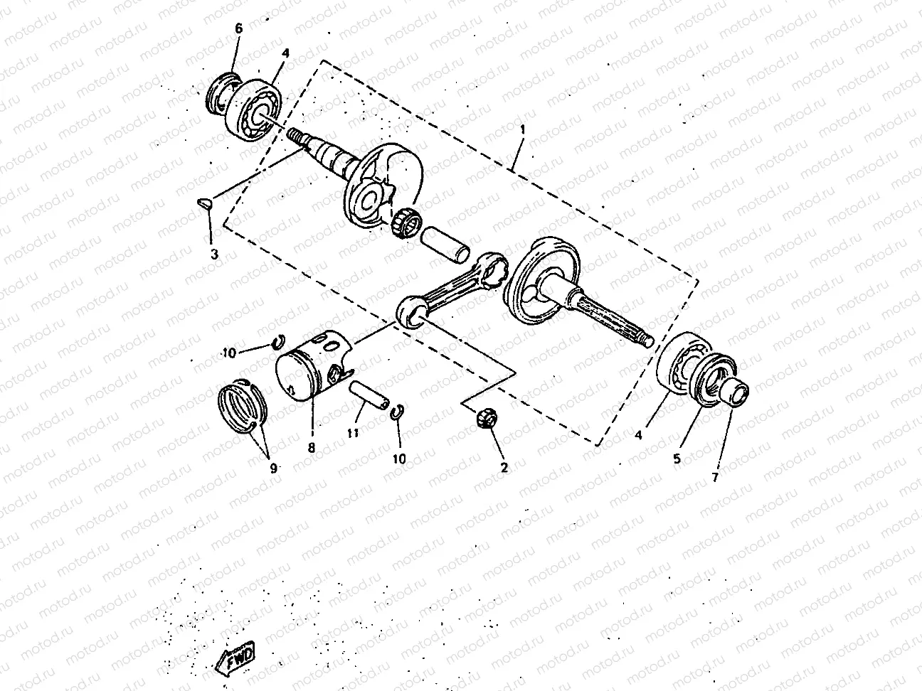 KURBELWELLE & KOLBEN